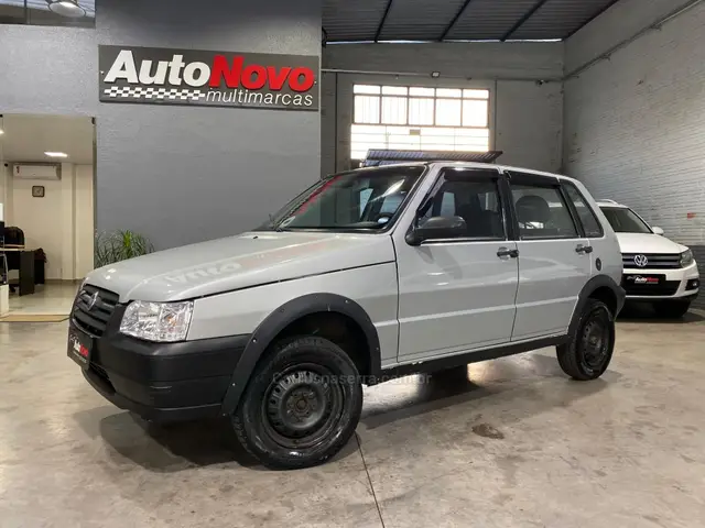 Carro Fiat Uno Mille 2008 Fire 1.0 (Flex) 4P