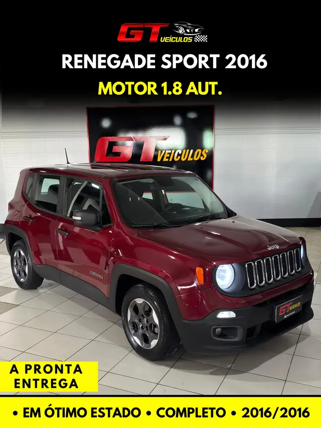 Carro Jeep Renegade 2016 Sport 1.8 4x2 (Flex)