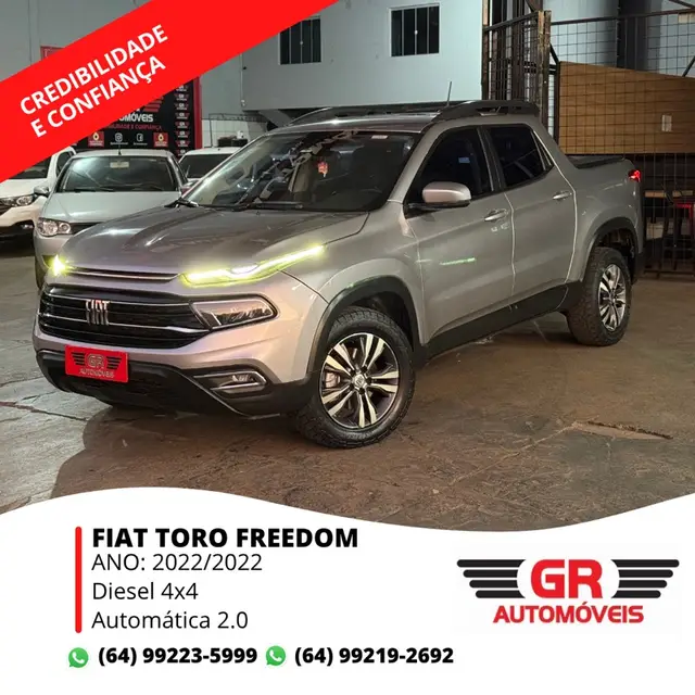 Carro Fiat Toro 2022 2.0 TDI Freedom Auto 4WD