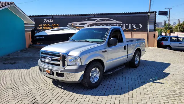 Carro Ford F-250 2004 F250 XLT 4.2 Turbo (Cab Simples)