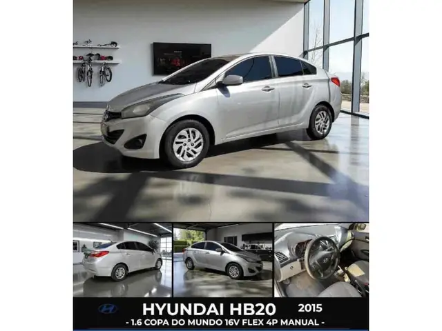 Carro Hyundai HB20 2015 1.6 Copa do Mundo (Flex)