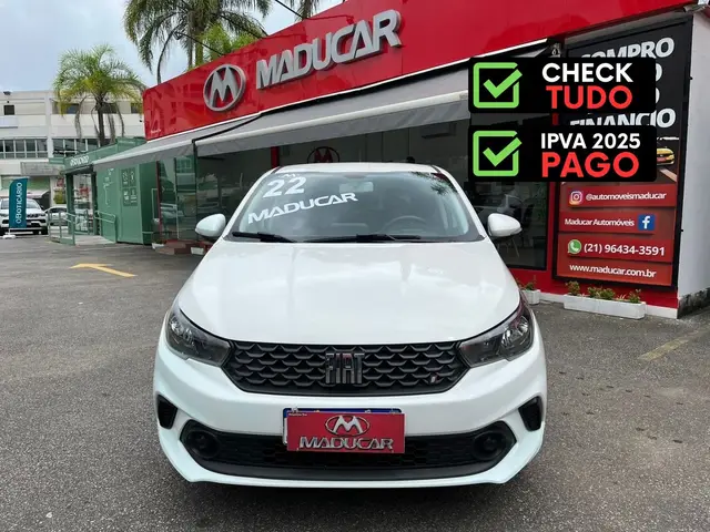 Carro Fiat Argo 2022 Drive 1.0 (Flex)