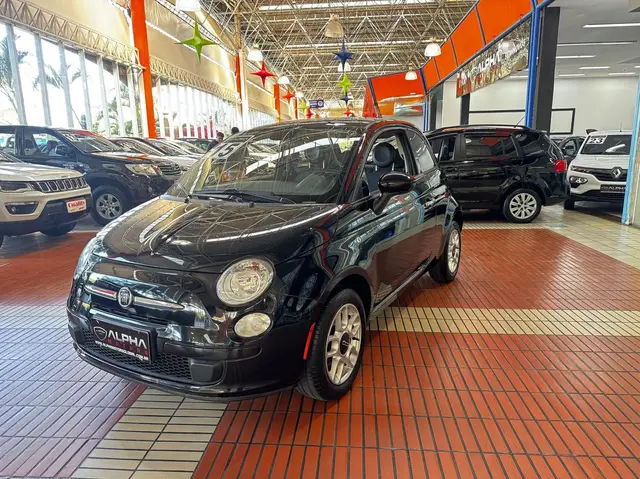 Carro Fiat 500 2015 Cult Dualogic 1.4 Evo (Flex)
