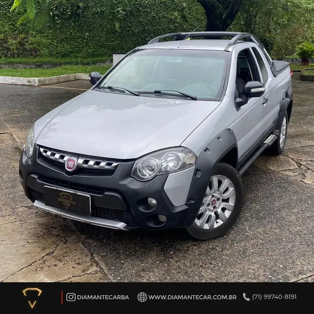 Carro Fiat Strada 2015 Adventure 1.8 16V (Flex) (Cabine Estendida)