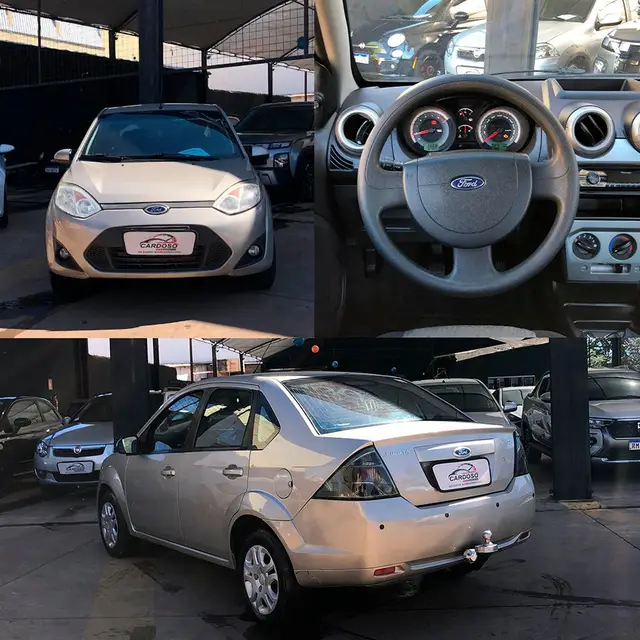 Carro Ford Fiesta Sedan 2014 SE 1.6 Rocam (Flex)