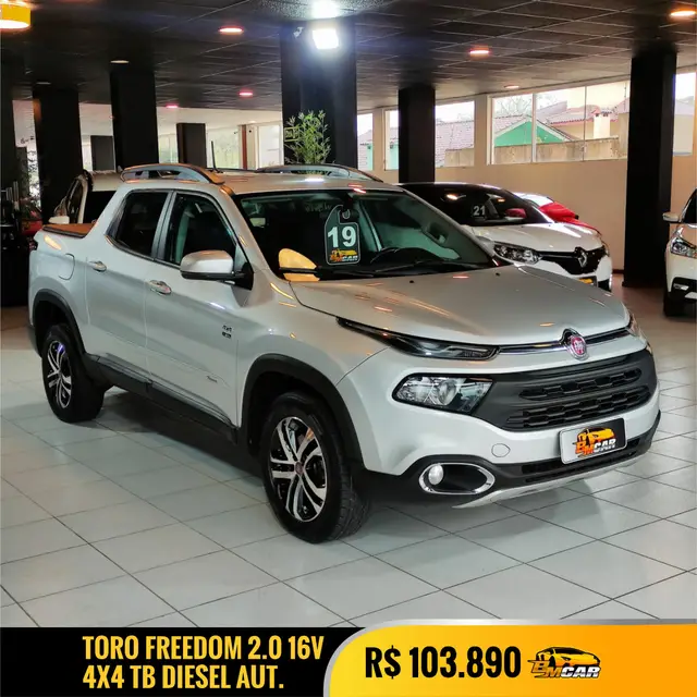 Carro Fiat Toro 2019 2.0 TDI Freedom Auto 4WD (Diesel)