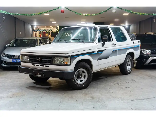 Carro Chevrolet D20 1992 Pick Up Custom Luxe 4.0 (Cab Simples)