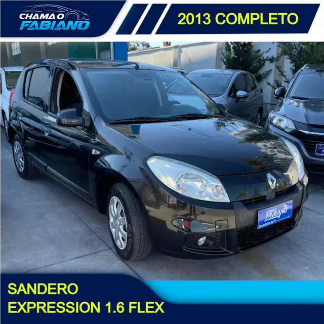 Carro Renault Sandero 2013 Expression 1.6 8V (flex)