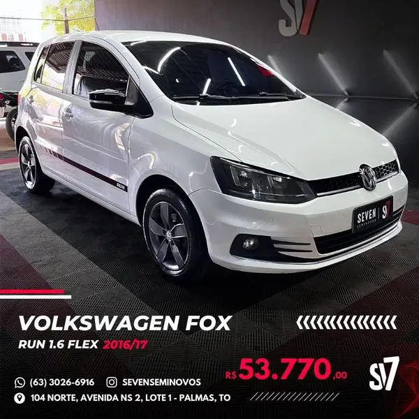 Carro Volkswagen Fox 2017 1.6 MSI Run (Flex)