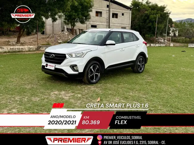 Carro Hyundai Creta 2021 Smart Plus 1.6 (Aut) (Flex)