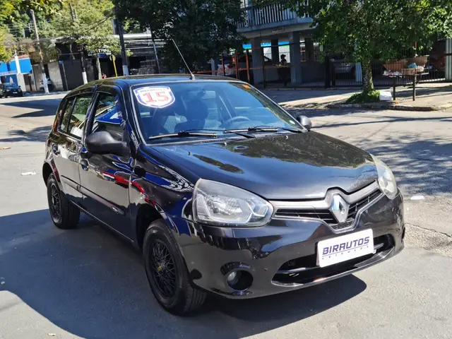 Carro Renault Clio 2015 Authentique 1.0 16V (Flex) 4p