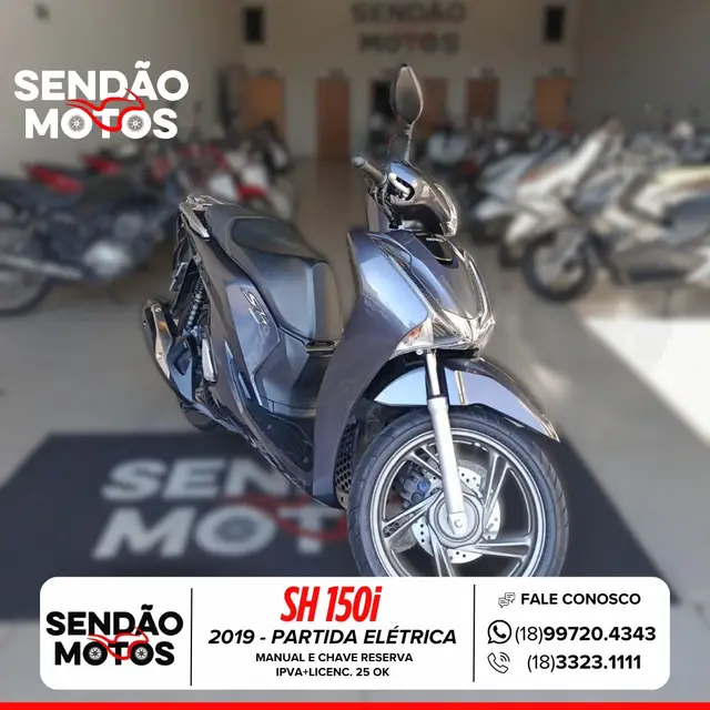 Moto Honda SH 150i 2019 DLX