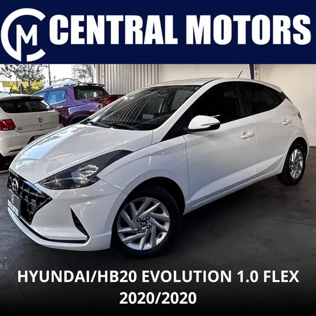 Carro Hyundai HB20 2020 Evolution 1.0
