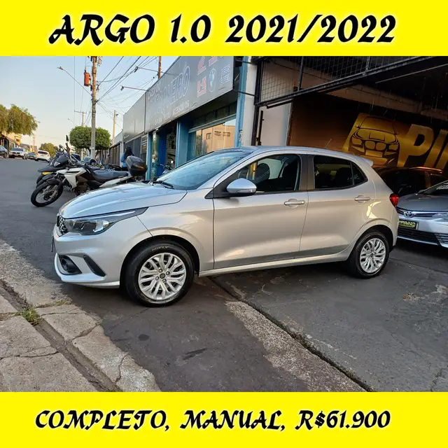 Carro Fiat Argo 2022 1.0