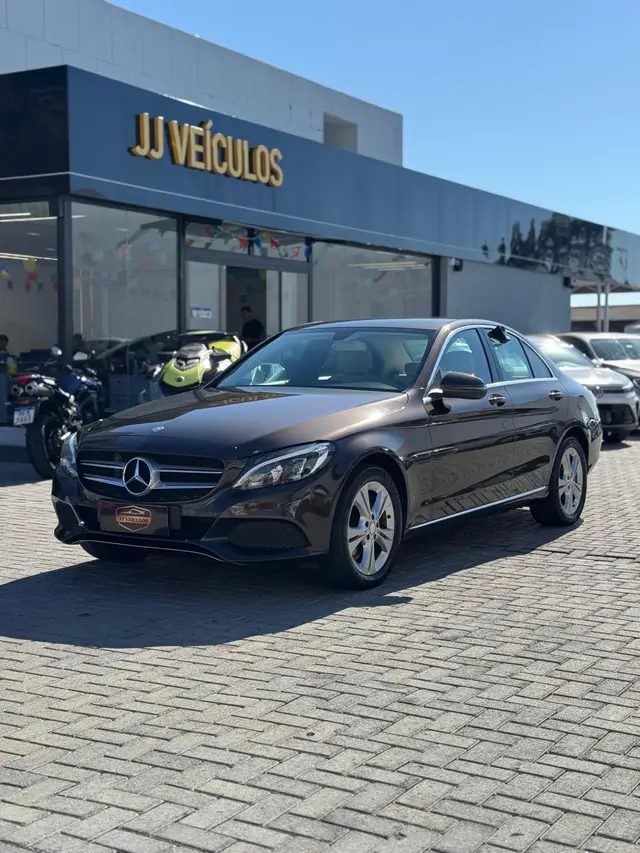 Carro Mercedes-Benz Classe C 2017 C 180 1.6 CGI Turbo