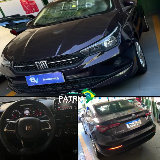 Carro Fiat Cronos 2022 Drive 1.3 S-Design (Flex)