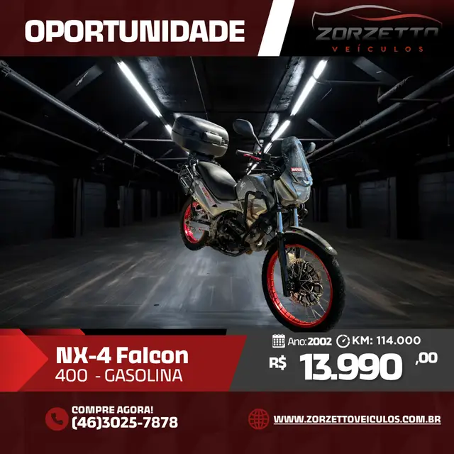 Moto Honda NX 4 Falcon 2002 400
