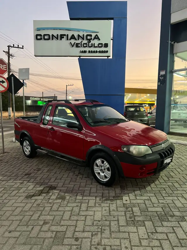 Carro Fiat Strada 2005 Adventure 1.8 8V (Flex) (Cabine Estendida)