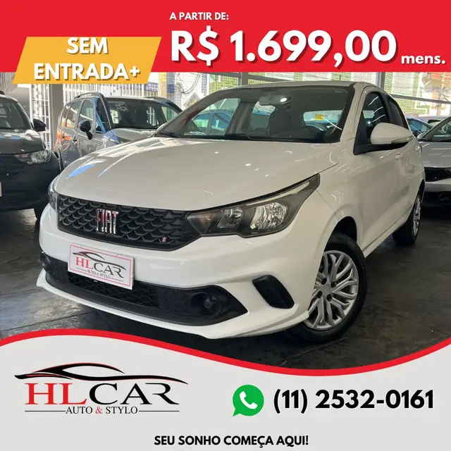 Carro Fiat Argo 2023 1.0 (Flex)
