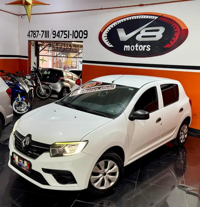 Carro Renault Sandero 2020 Zen 1.0 12V SCe (Flex)