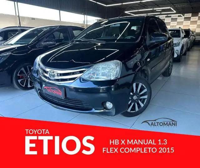 Carro Toyota Etios 2015 X 1.3 (Flex)