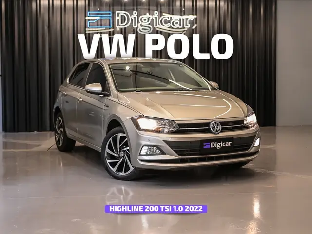 Carro Volkswagen Polo 2022 Highline 1.0 200 TSI