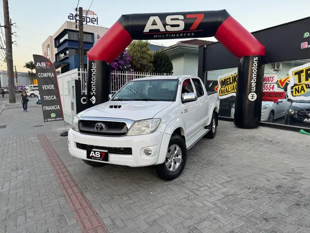 Carro Toyota Hilux Cabine Dupla 2011 Hilux SRV 4X4 3.0 (cab dupla) (aut)