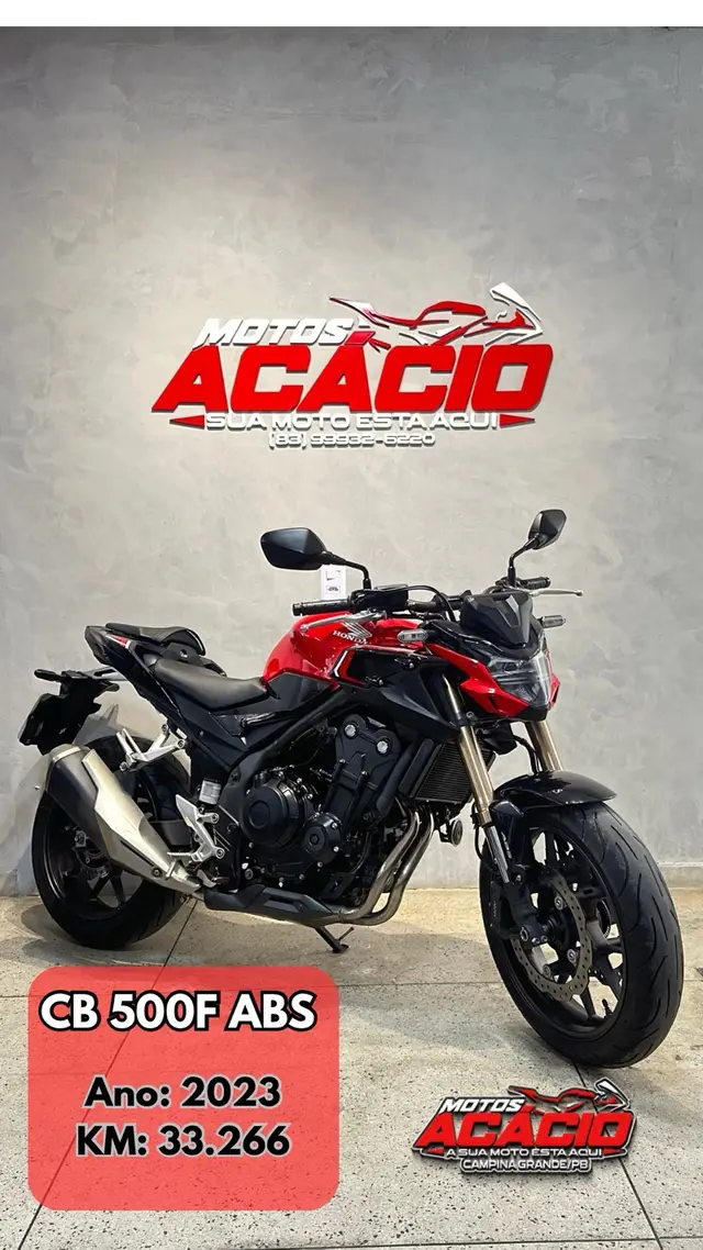 Moto Honda CB 500F 2023 Standard