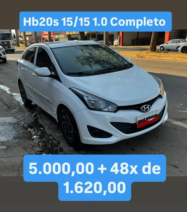Carro Hyundai HB20S 2015 1.0 Comfort Plus (Flex)