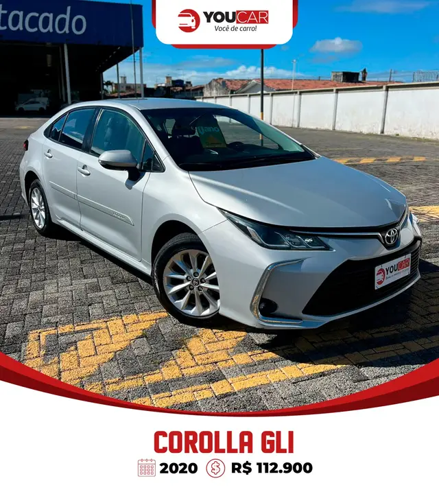Carro Toyota Corolla 2020 GLi 2.0