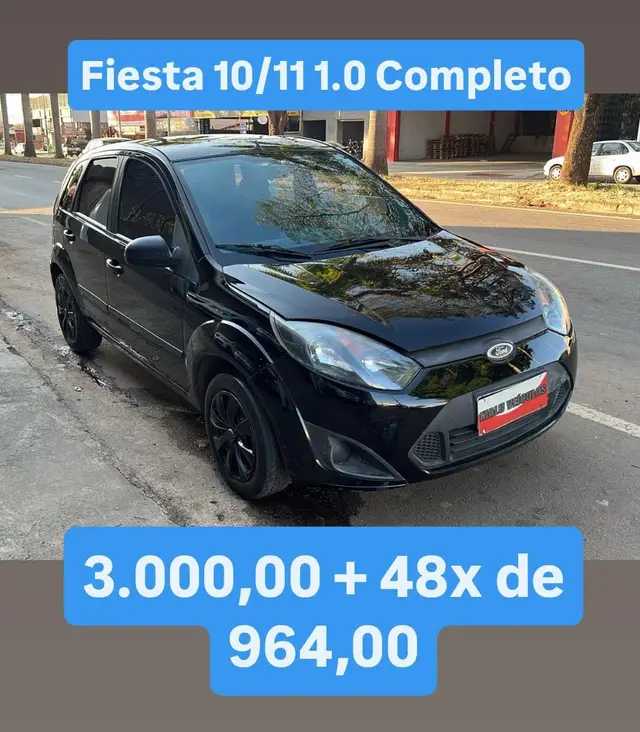 Carro Ford Fiesta Hatch 2011 1.0 (Flex)