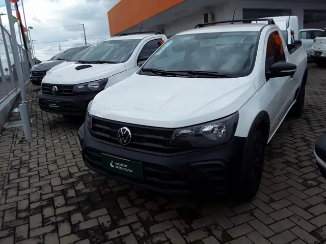 Carro Volkswagen Saveiro 2024 Robust CS 1.6