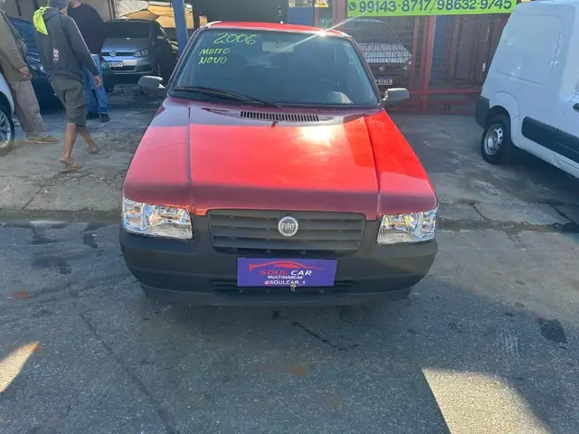 Carro Fiat Uno Mille 2006 Fire 1.0