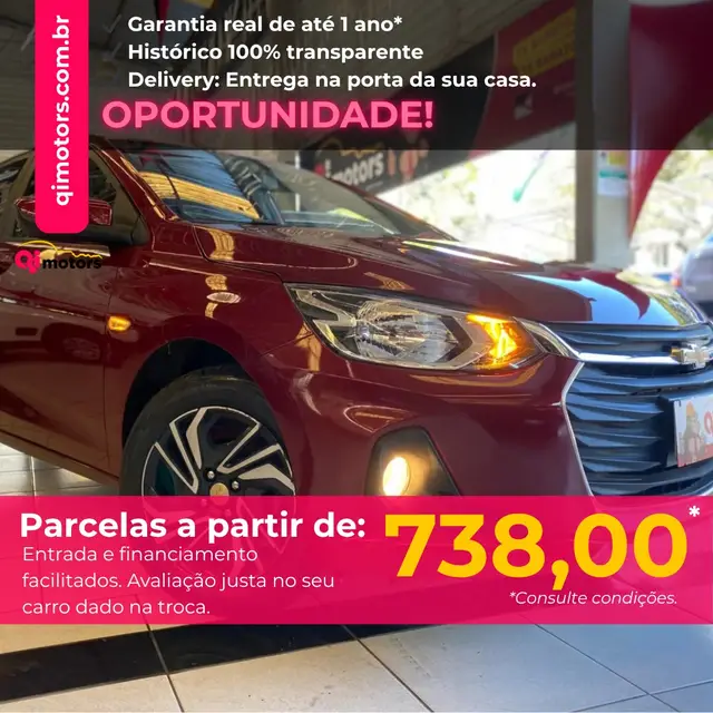 Carro Chevrolet Onix 2024 LT 1.0