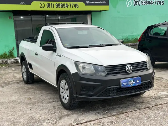 Carro Volkswagen Saveiro 2018 Robust 1.6 MSI CS (Flex)