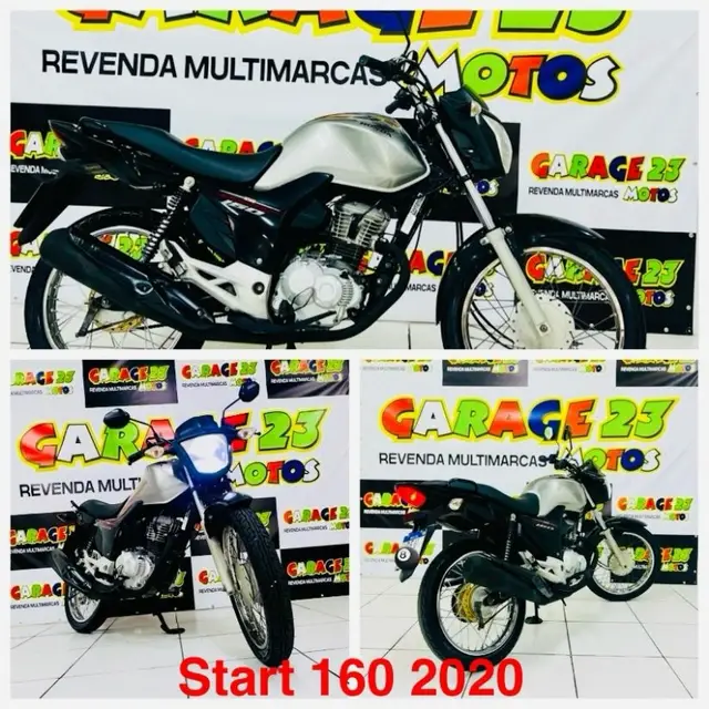 Moto Honda CG 160 2021 Start