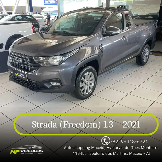 Carro Fiat Strada 2021 Freedom 1.3 CS (Flex)