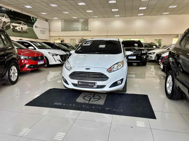 Carro Ford New Fiesta Sedan 2015 1.6 Titanium PowerShift (Flex)