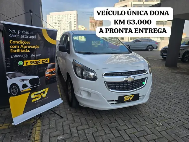 Carro Chevrolet Spin 2016 LT 5S 1.8 (Flex)