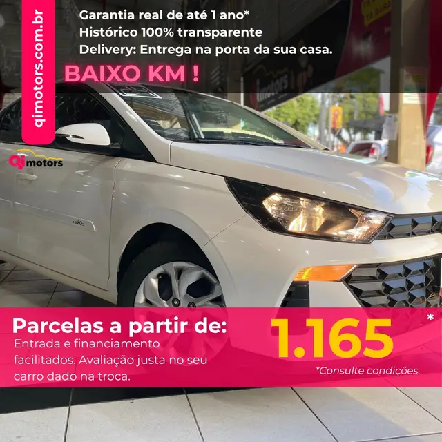 Carro Hyundai HB20S 2024 Comfort 1.0 (Flex)