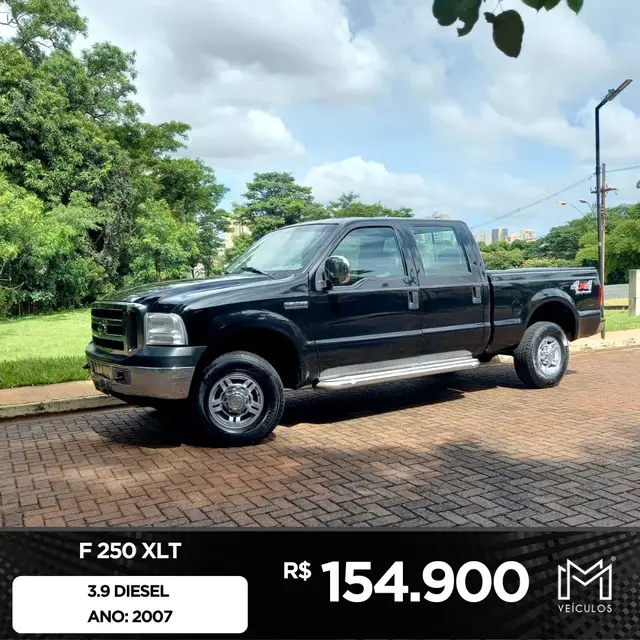 Carro Ford F-250 2007 XLT 4x4 3.9 (Cab Dupla)