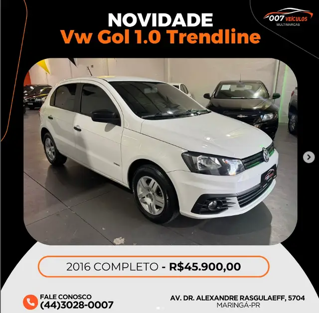 Carro Volkswagen Gol 2016 1.0 TEC Special (Flex) 4p