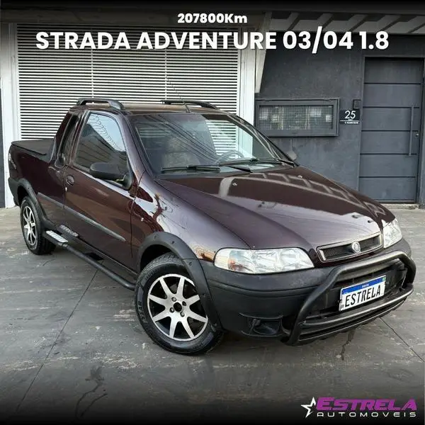Carro Fiat Strada 2004 Adventure 1.8 8V (Cabine Estendida)