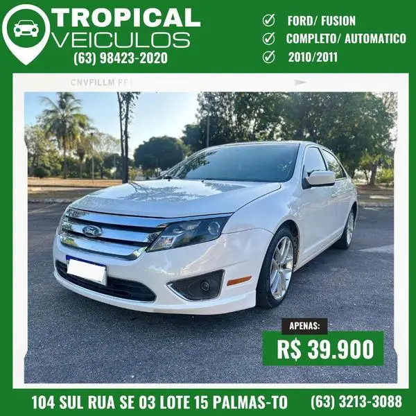 Carro Ford Fusion 2011 2.5 16V Hybrid (Aut)