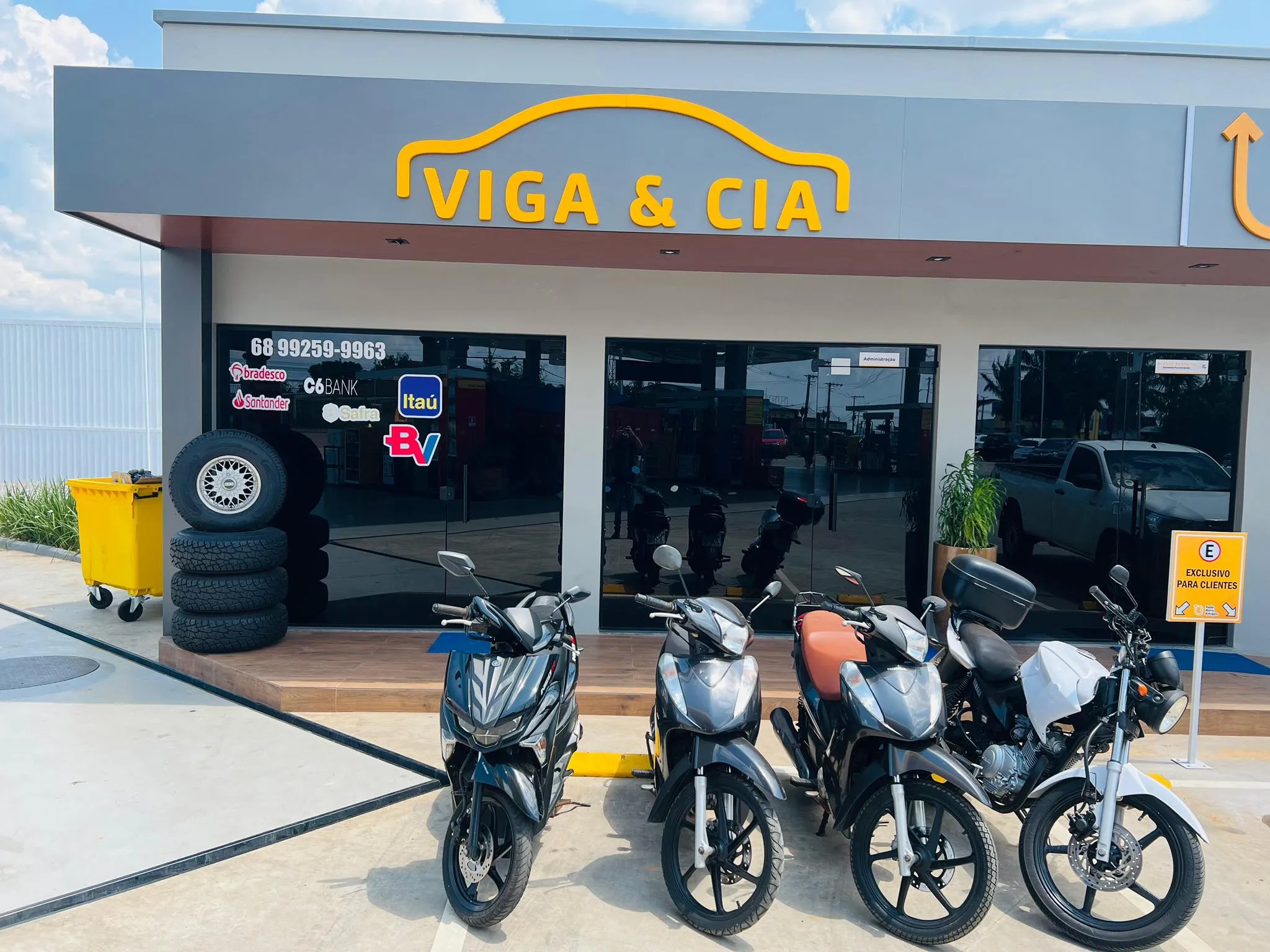Fachada da loja Viga & Cia Business - Rio Branco - AC