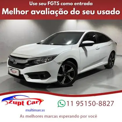 Carro Honda Civic 2017 EXL 2.0 i-VTEC CVT