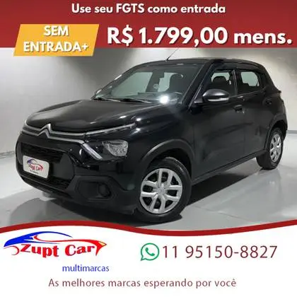 Carro Citroën C3 2024 Live Pack 1.0