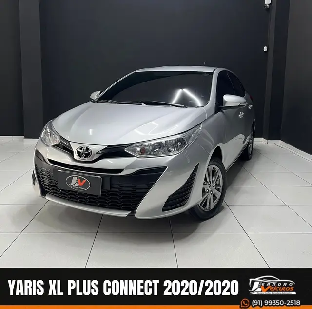 Carro Toyota Yaris 2020 1.5 XL Plus Connect CVT (Flex)