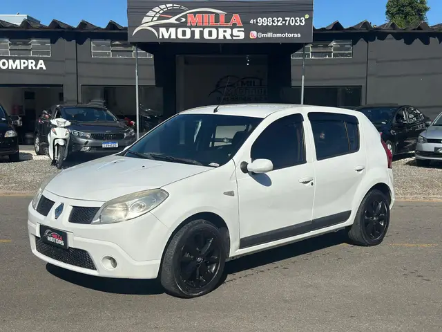 Carro Renault Sandero 2008 Authentique 1.6 8V Hi-Torque (flex)
