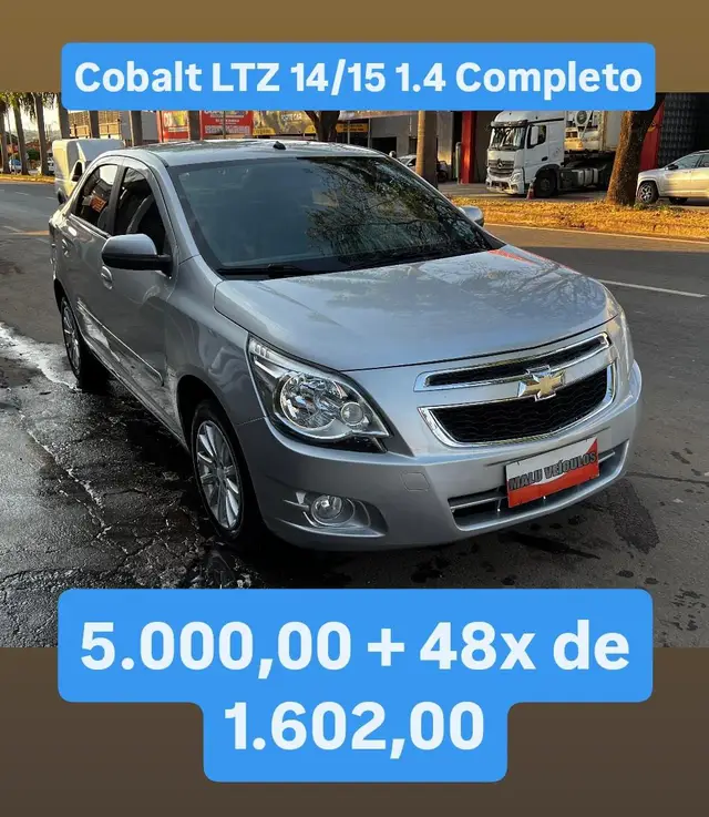 Carro Chevrolet Cobalt 2015 LTZ 1.4 8V (Flex)